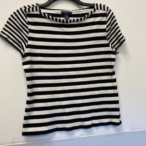 Chaps Women's Strip Blouse